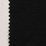 Cotton Polyester Interlock Knit Fabric, 170 gsm, 133 cm — Black — texture