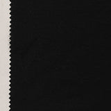 Cotton Polyester Interlock Knit Fabric, 170 gsm, 133 cm — Black