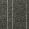 Dark Grey Vertical-Stripe Interlock Knit, Polyester, 310 gsm