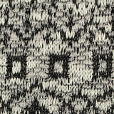 Black Geometric-Diamond Jacquard, Polyester — texture