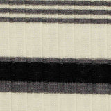 Off-White Horizontal-Stripe Rib Knit, Poly-Viscose — texture