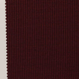 Yarn-Dyed Polyester Stretch Rib Knit Fabric, 250 gsm, 150 cm — Red
