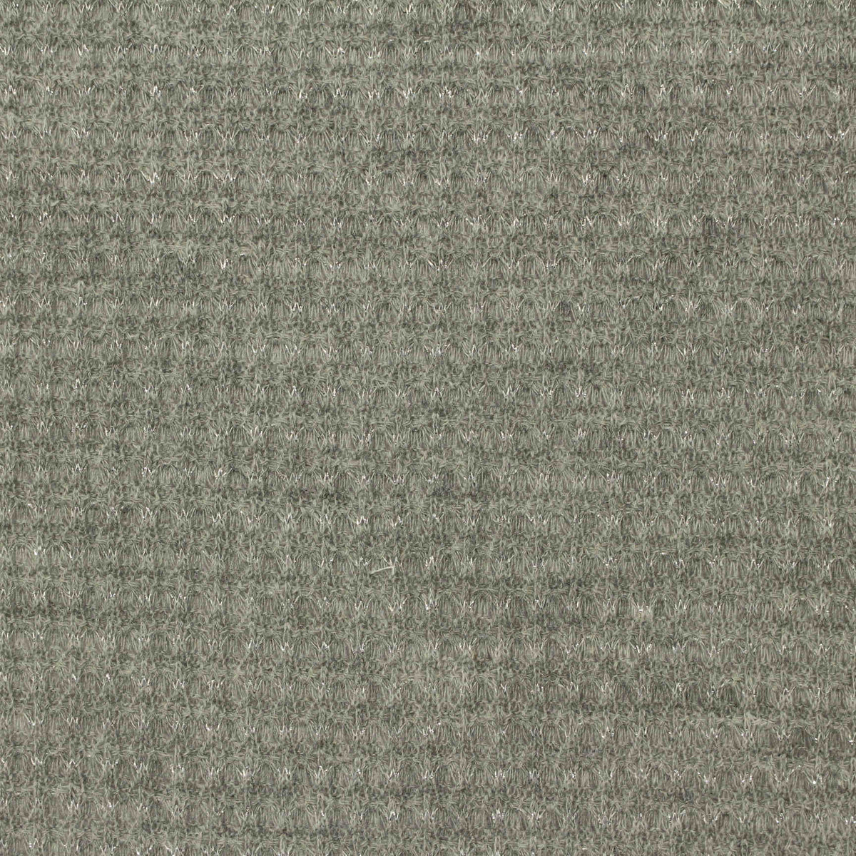 Grey-Green Heather Jacquard, Poly-Cotton