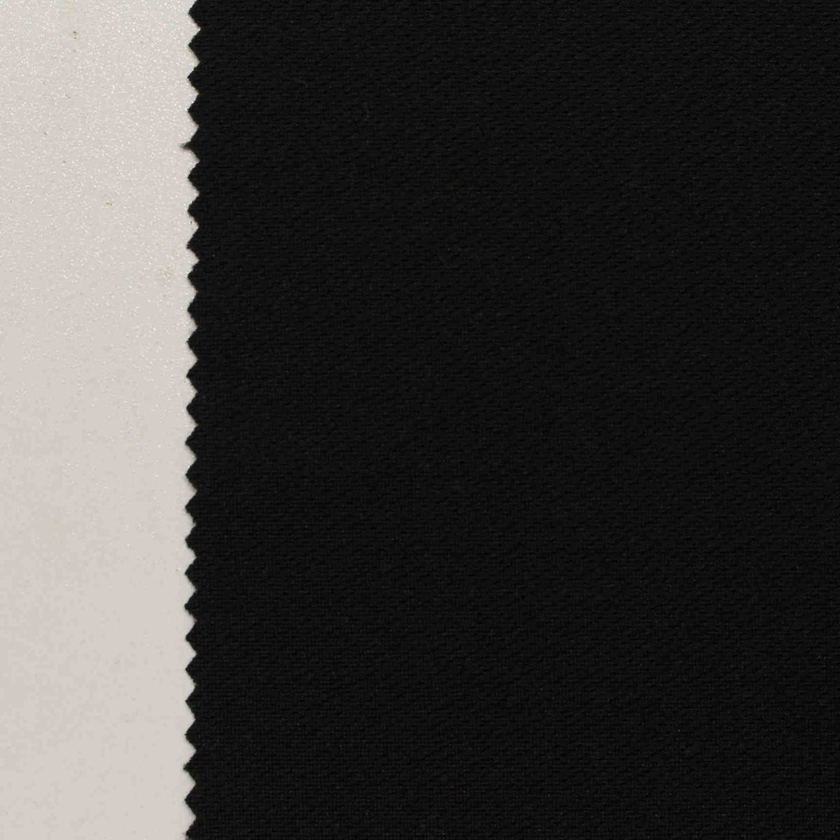 Jacquard Polyester Stretch Knit Fabric, 300 gsm, 158 cm — Black