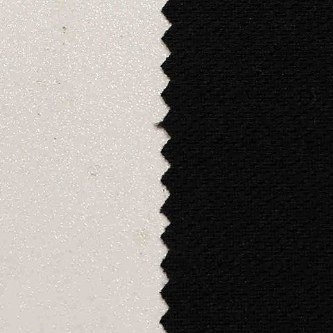 Jacquard Polyester Stretch Knit Fabric, 300 gsm, 158 cm — Black
