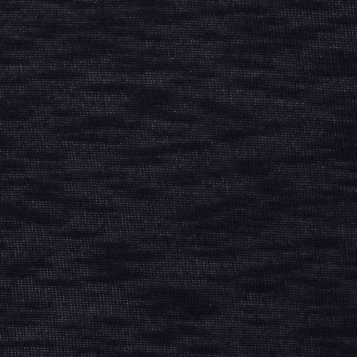 Navy Marl Jersey Knit, Viscose-Poly