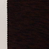 Dark Brown Heather Chunky Knit, Poly-Viscose