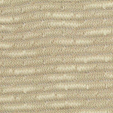 Light Beige Horizontal-Stripe Chunky Knit, Poly-Cotton — texture