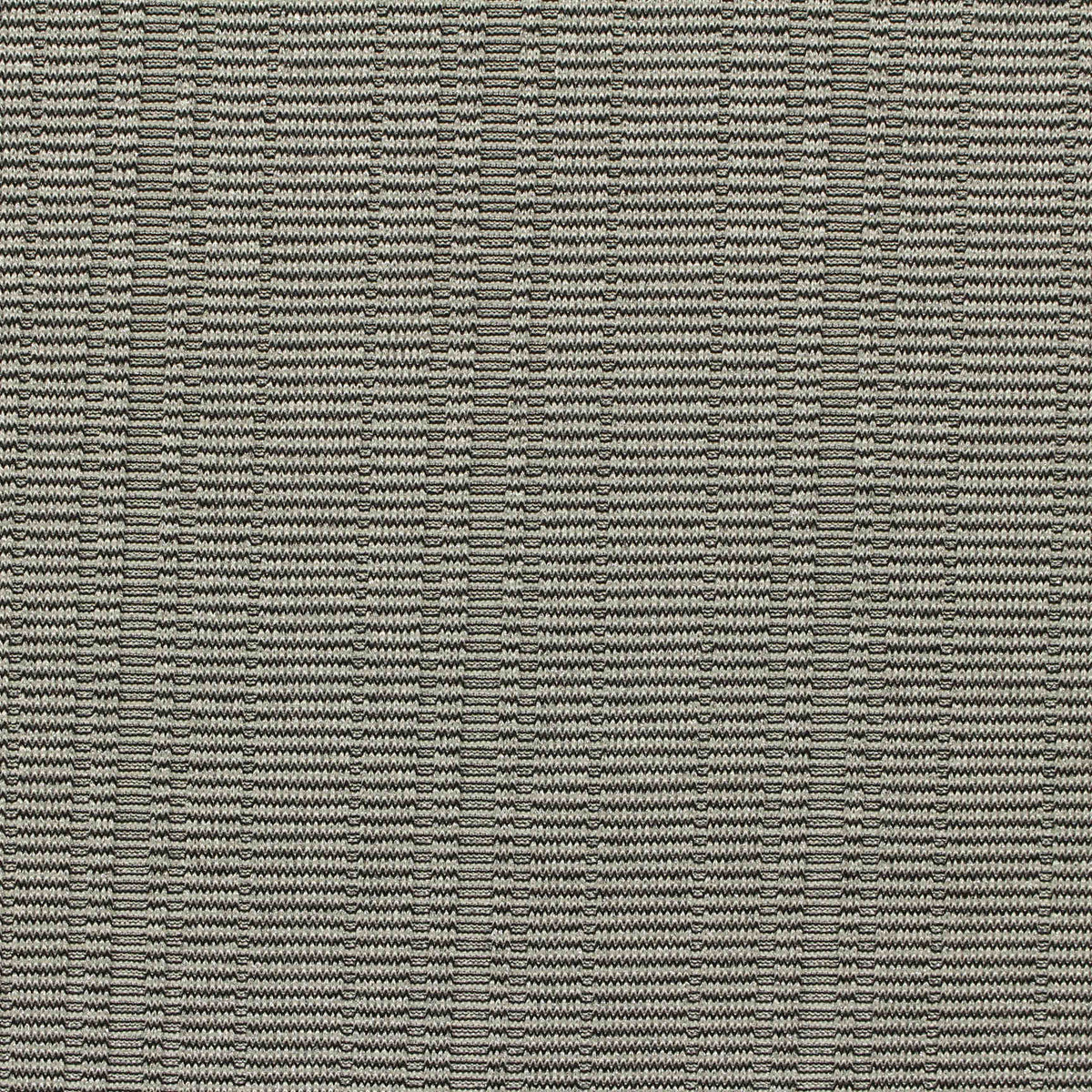Jacquard Polyester Metallic Stretch Rib Knit Fabric, 190 gsm, 154 cm — Grey