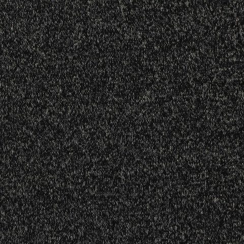 Dark Grey Marl Knit, Viscose-Poly, 200 gsm