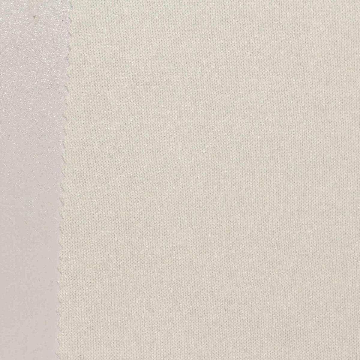 Brushed Polyester Viscose Stretch Knit Fabric, 160 gsm, 153 cm — Beige