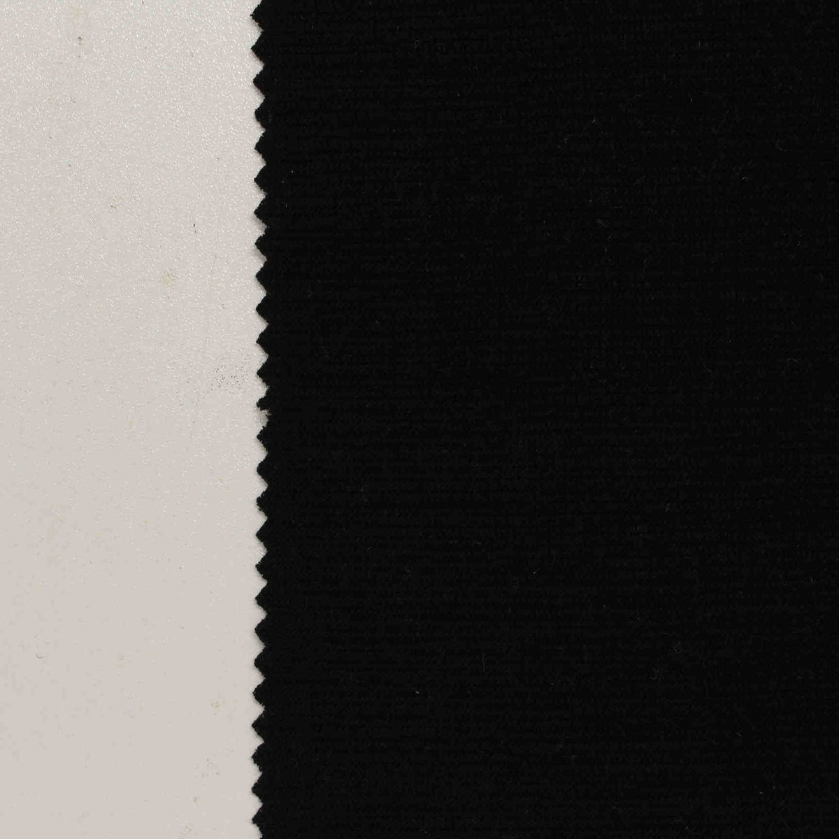 Polyester Cotton Jersey Knit Fabric, 210 gsm, 145 cm — Black
