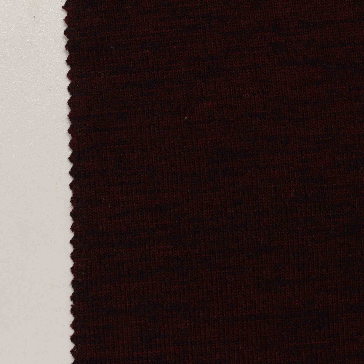 Dark Red Marl Chunky Knit, Acrylic-Poly
