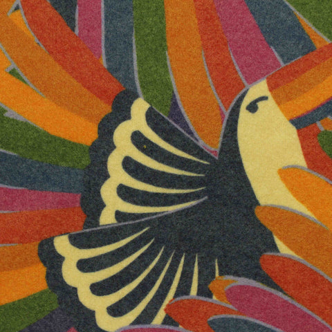 Multi Bird Knit, Poly-Acrylic
