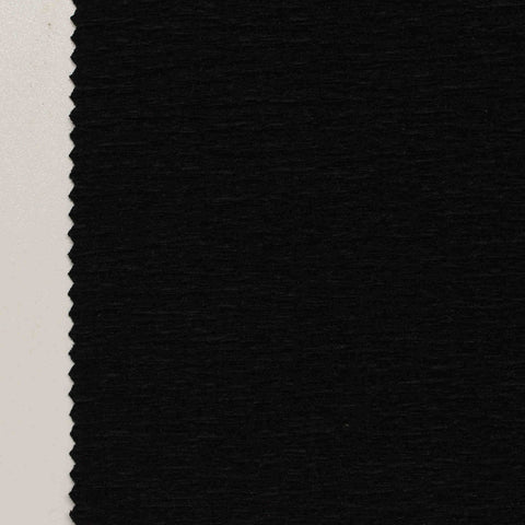 100% Polyester Jersey Knit Fabric, 180 gsm — Black