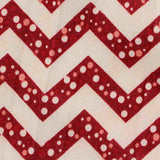 Red Dots Milk Silk Knit, Polyester — texture