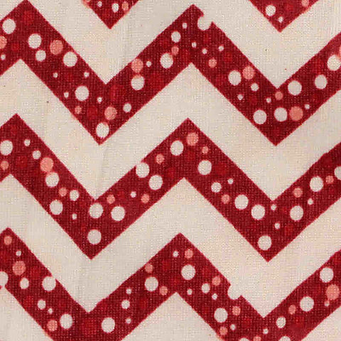 Red Dots Milk Silk Knit, Polyester