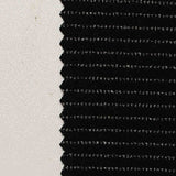 Silver Horizontal-Stripe Jersey Knit, Nylon-Metallic — texture