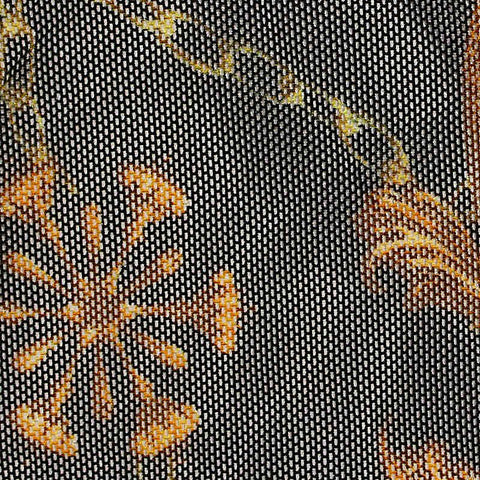 Gold Scrolls Mesh, Polyester