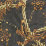Gold Scrolls Mesh, Polyester