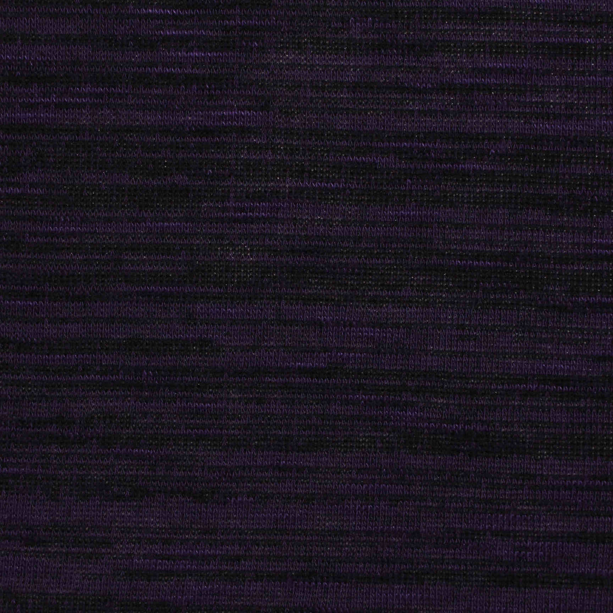 Dark Purple Marl Chunky Knit, 177 gsm