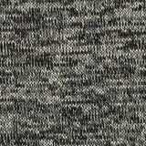 Black Marl Chunky Knit, Viscose-Poly — texture