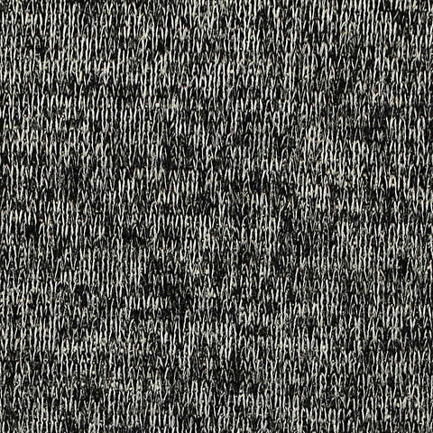 Slub Viscose Polyester Interlock Knit Fabric, 286 gsm, 154 cm — Grey