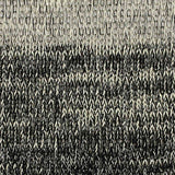 Dark Grey Horizontal-Stripe Chunky Knit, Poly-Viscose — texture