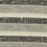 Black Marl Rib Knit, Viscose-Poly