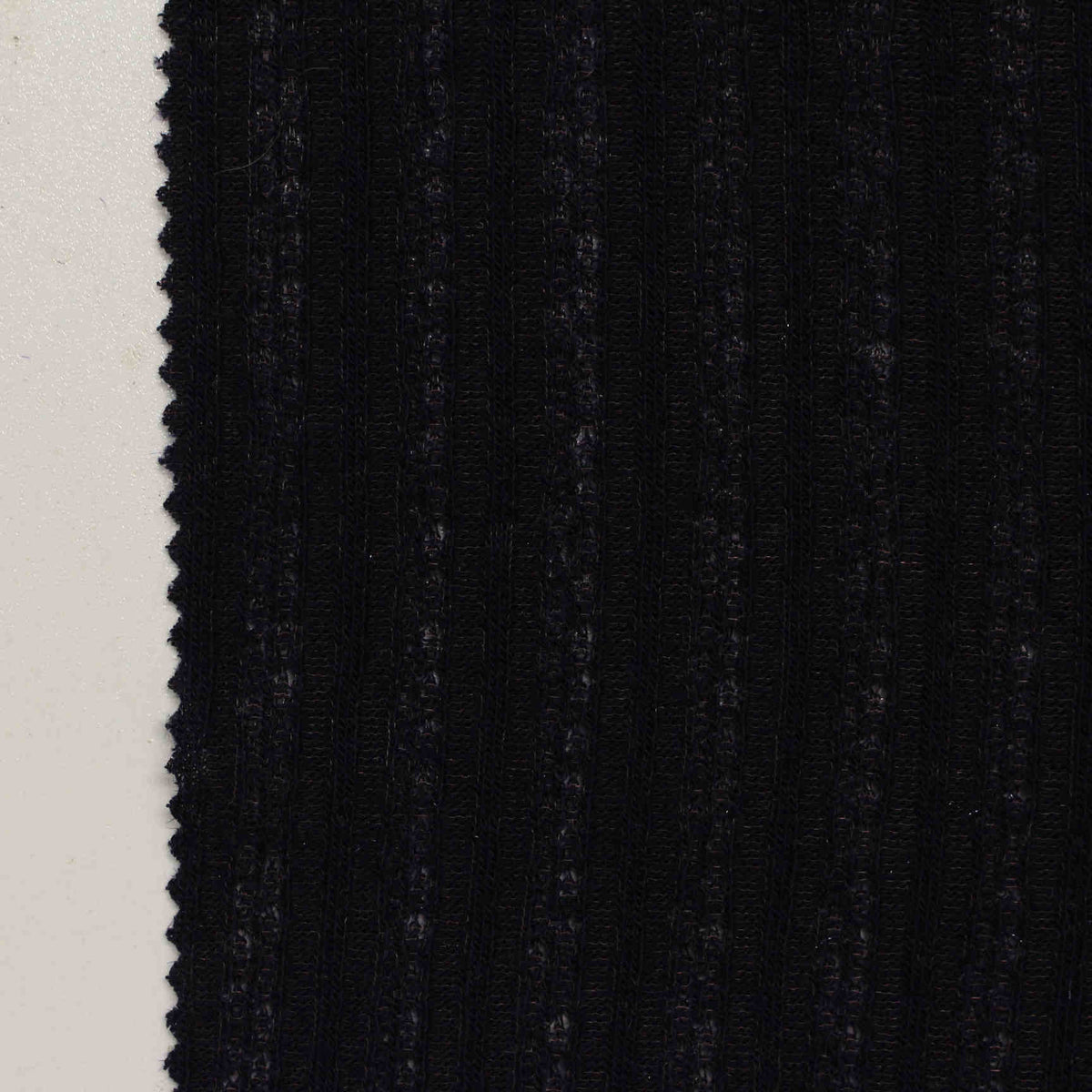 Dark Charcoal Marl Rib Knit, Polyester
