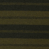 Dark Olive Horizontal-Stripe Knit, Polyester
