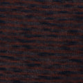 Rust Horizontal-Stripe Chunky Knit, Viscose-Poly