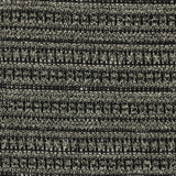 Black Horizontal-Stripe Chunky Knit, Poly-Viscose