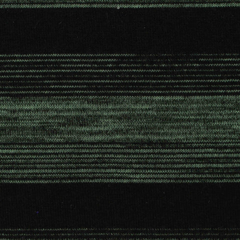 Black Horizontal-Stripe Knit, Acrylic