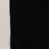 100% Polyester Chunky Knit Fabric, 319 gsm, 160 cm — Black