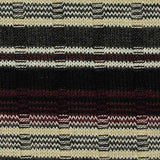 Dark Grey Horizontal-Stripe Rib Knit, Polyester — texture