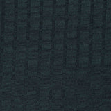 Dark Teal Textured Rib Knit, Polyester