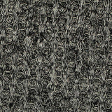 Black Marl Rib Knit, Poly-Viscose — texture