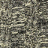 Dark Grey Marl Rib Knit, Cotton-Poly — texture