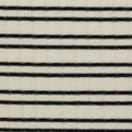 Polyester Stretch Rib Knit Fabric, 170 gsm, 155 cm — White