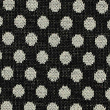 Cream Dots Jacquard, Poly-Viscose — texture