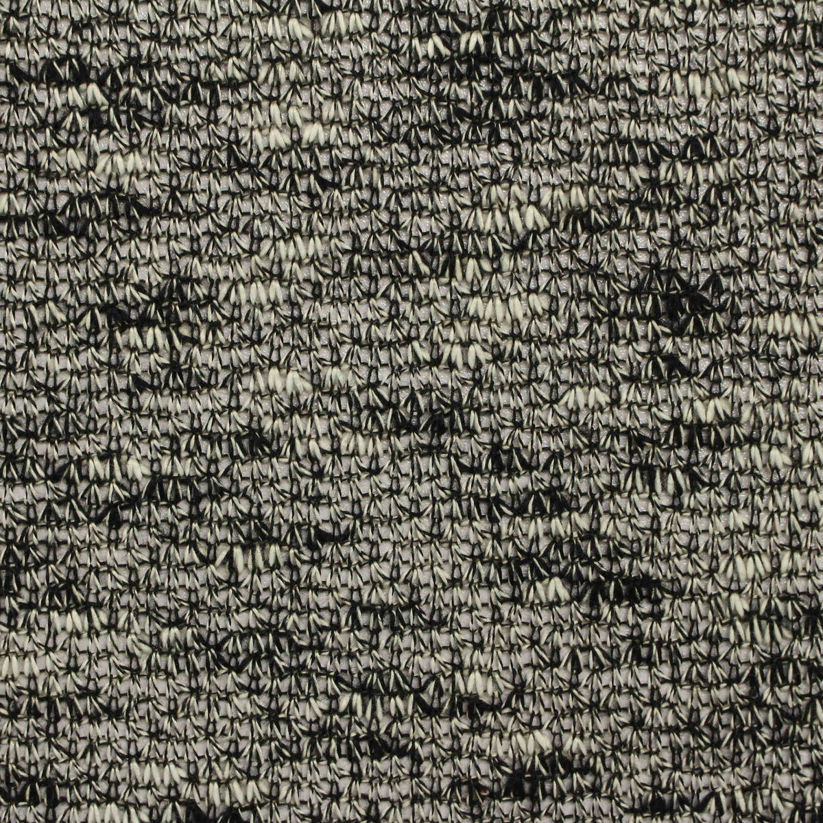 Black Marl Chunky Knit, Polyester, 194 gsm