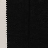 Polyester Viscose Chunky Knit Fabric, 239 gsm, 160 cm — Black