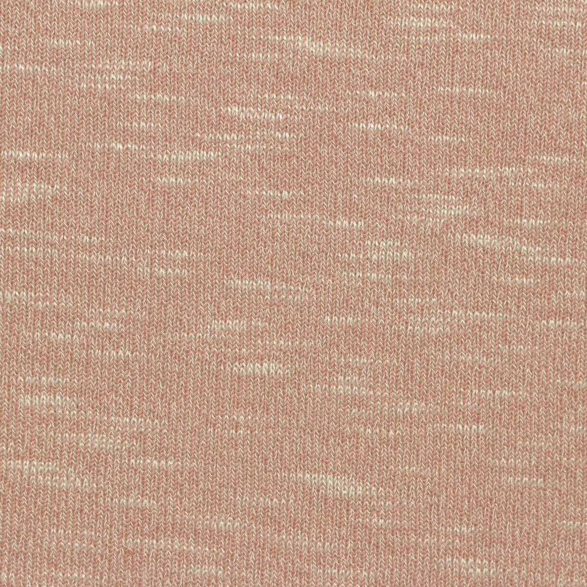 Slub Polyester Viscose Stretch Chunky Knit Fabric, 185 gsm, 160 cm — Pink
