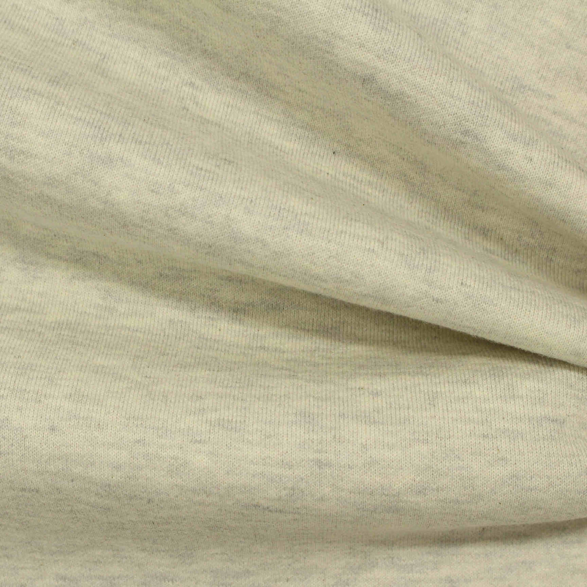 Light Grey Marl Scuba Knit, Cotton