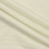 Slub Cotton Polyester Scuba Knit Fabric, 235 gsm — Beige