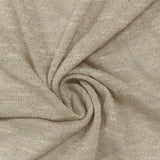 Beige Marl Jersey Knit, Viscose-Poly