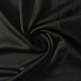 100% Polyester Jersey Knit Fabric, 130 gsm, 155 cm — Black
