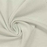 100% Cotton Rib Knit Fabric, 171 gsm, 160 cm — White