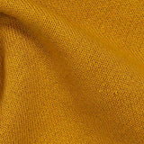 Polyester Cotton French Terry Fabric, 260 gsm — Yellow — texture